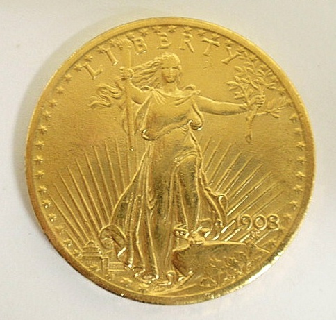 1908 St Gaudens twenty dollar 15af37