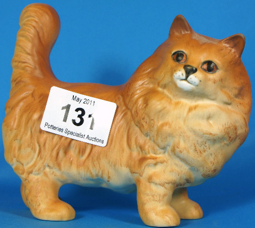 Beswick Persian Cat Standing Tailorette