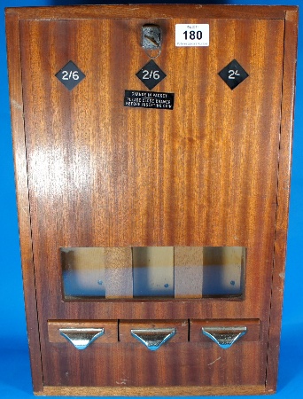 Wooden Cigarette Machine complete 15b032