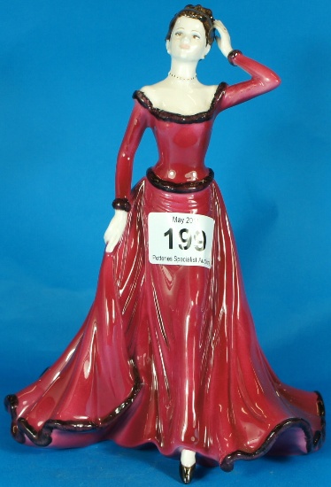 Coalport Figure Seasons Greetings 15b042