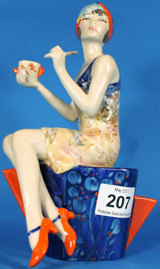 Kevin Francis Figure Art Deco Imitating 15b048