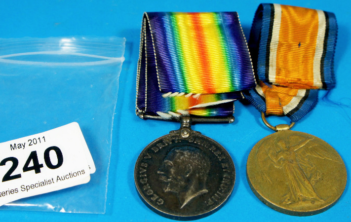 A pair of First World War Medals 15b05f
