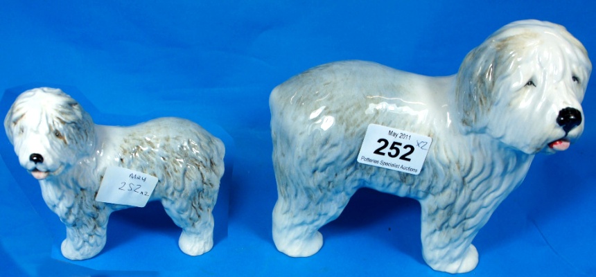 Sylvac Dogs Old English Sheepdogs 15b06b