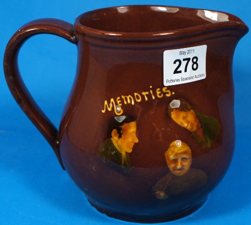 Royal Doulton Memories Jug crazed  15b080