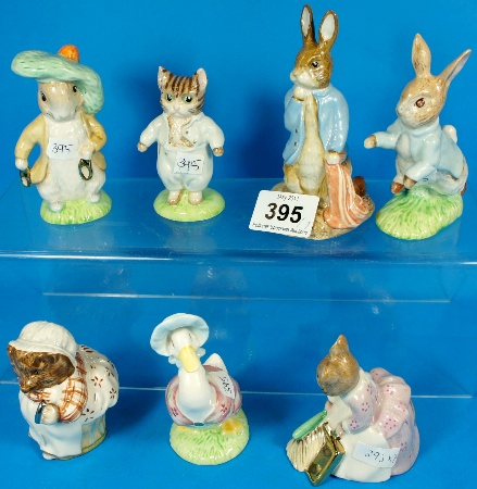 Beswick Beatrix Potter Figures comprising