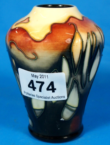 Moorcroft Vase decorated with Black