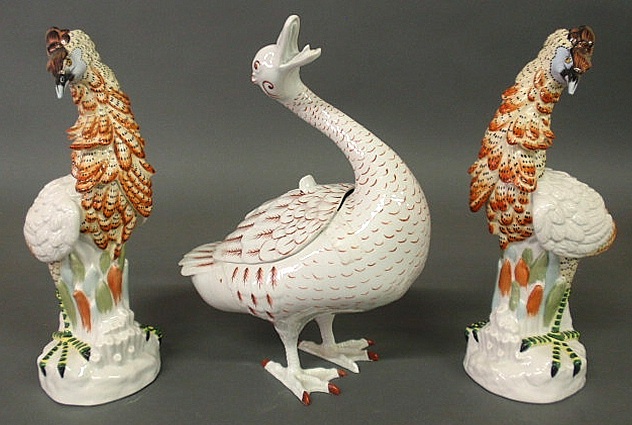 Contemporary Italian ceramic duck 15b123