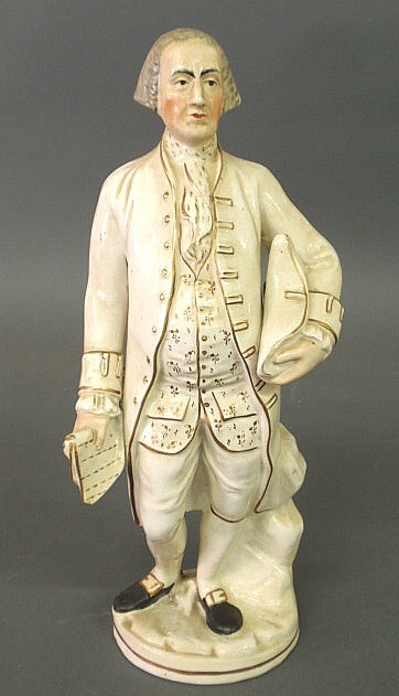Staffordshire figure of George