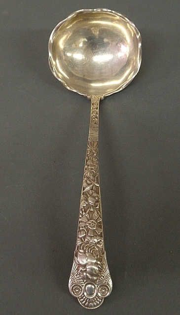 Sterling silver ladle by Gorham in the