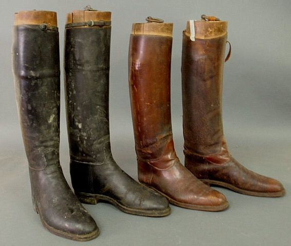 Two early 20th c. pairs of men's
