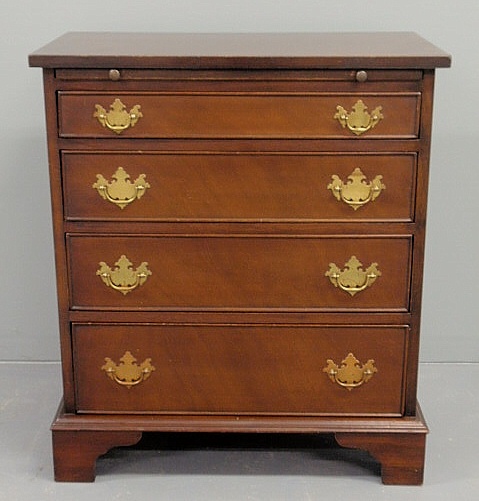 Chippendale style mahogany bachelor's