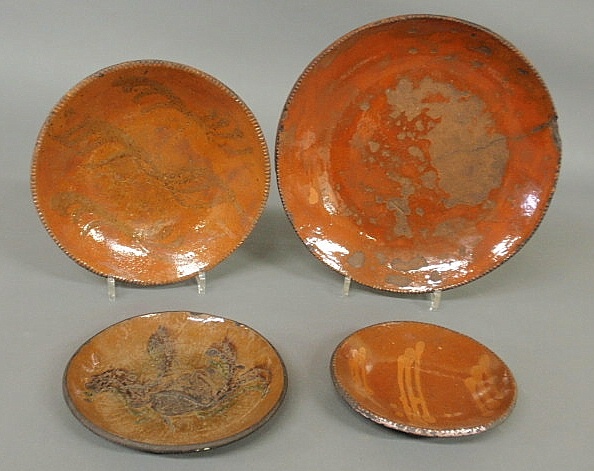 Four Pennsylvania German redware 15b1f5