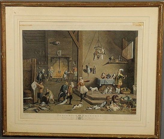 Framed print Tenier s Kitchen  15b2a9