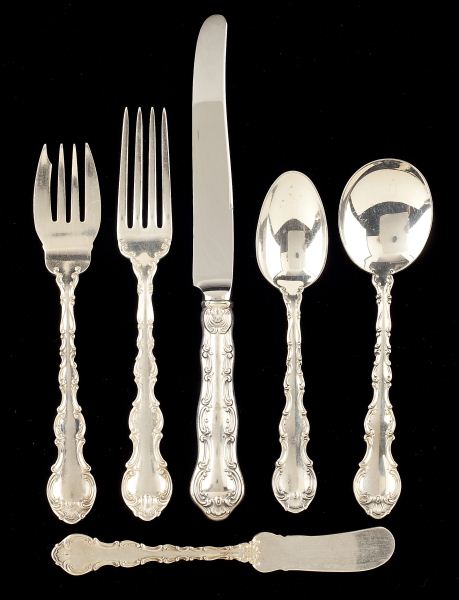 Set of Gorham ''Strasbourg'' Sterling