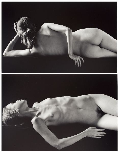 Two Nude Photographs by Daniel