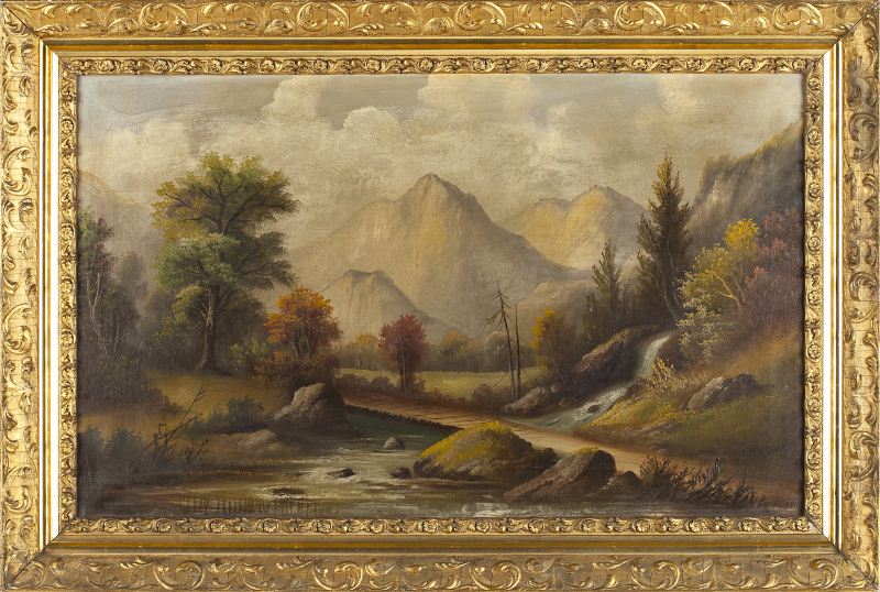 Hudson River School Landscape late