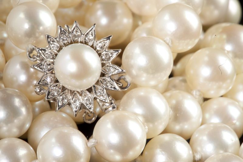 Opera Length Pearl Necklace with