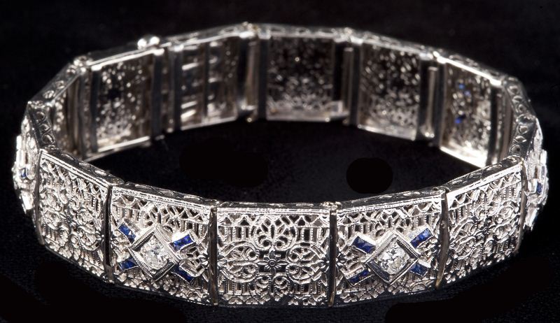 Edwardian Diamond Braceletcomposed 15b4e4