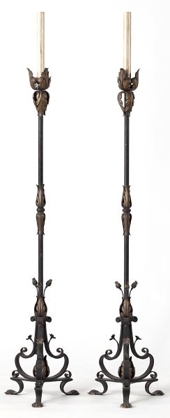 Pair of Early 20th century Torchierescandlestick