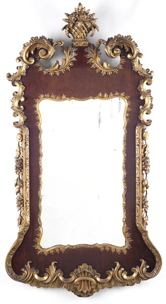 George III Style Wall Mirror19th 15b560