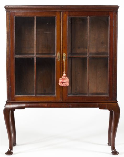 Queen Anne Style Cabinet on Stand19th 15b563