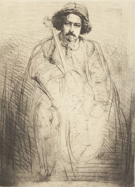 James A. M. Whistler (1834-1903) Becquetetching