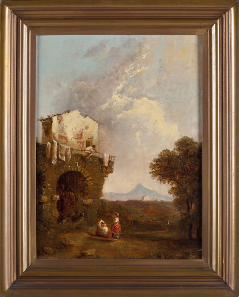 19th century Italian Paintingoil 15b5a3