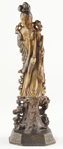 Chinese Qing Dynasty Guanyin Statuettepossibly
