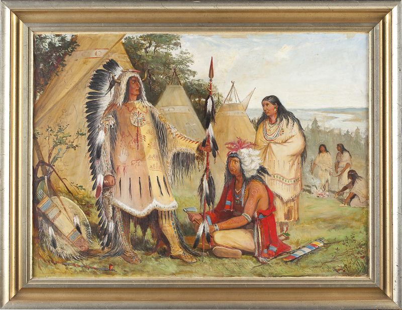 American School (19th c.) Plains Indian
