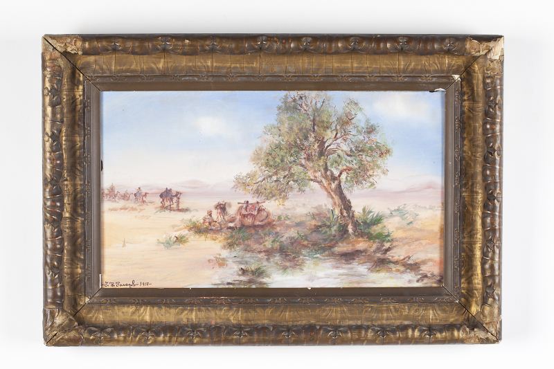 Orientalist School Painting by 15b605