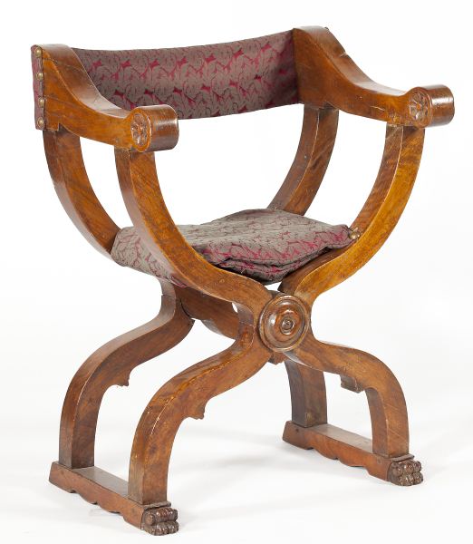 Italian Savarnarola Chair 17th 15b613