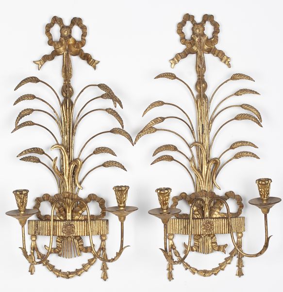 Pair of Neoclassical Style Sconces 15b61f