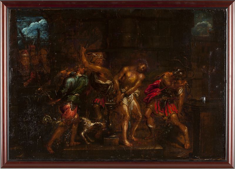 Italian School (18th c.) The Scourging