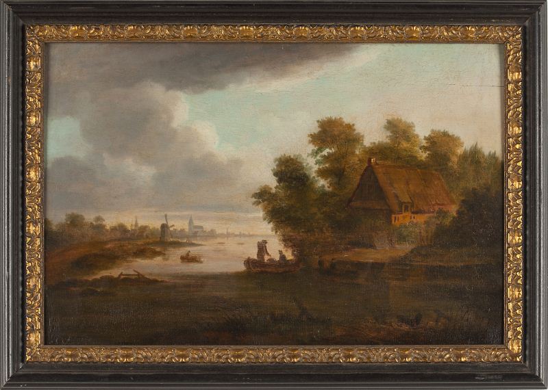 Dutch Landscape Painting19th century 15b64b