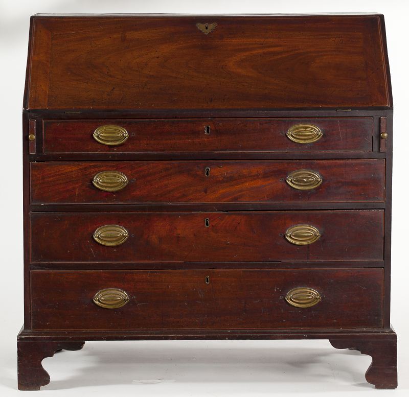 English Chippendale Slant Front