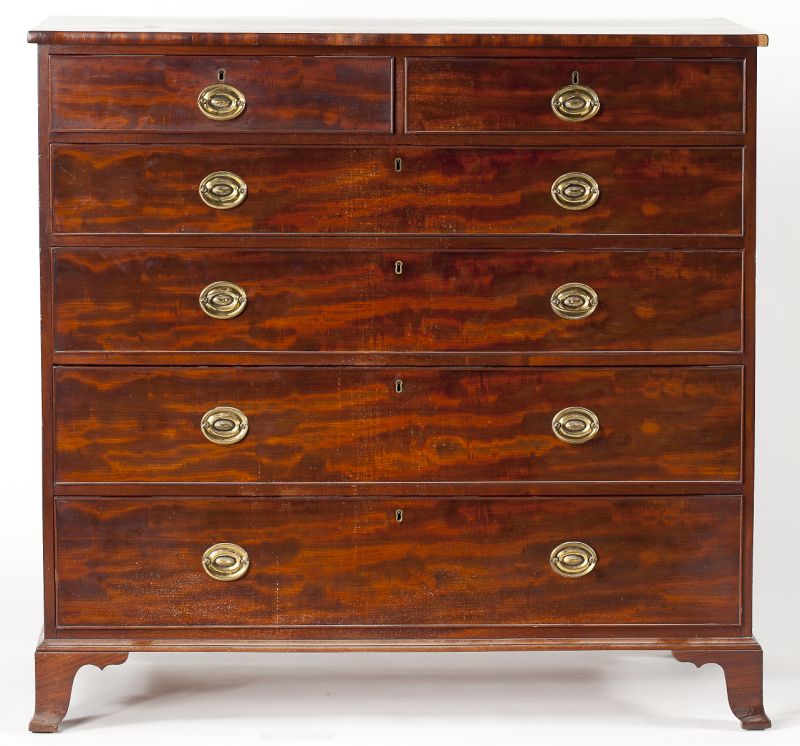 English Gentleman s Chest of Drawers19th 15b669
