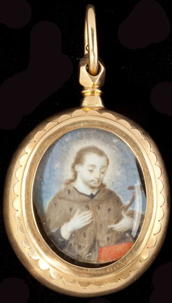 Antique Portrait Miniature Locketa 15b6a0