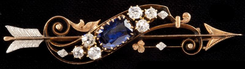 Victorian Diamond and Sapphire 15b6a2