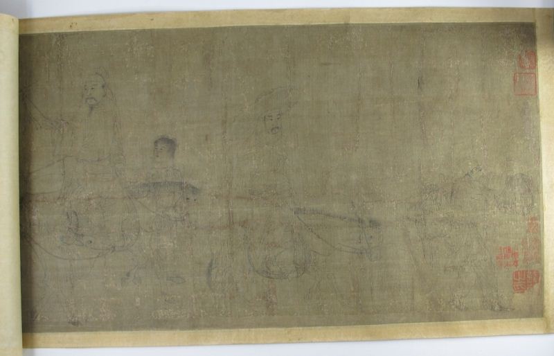 Antique Chinese Handscrollink on 15b6f2