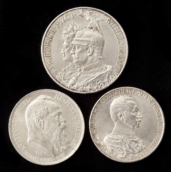 Three Imperial German Commemorative 15b728