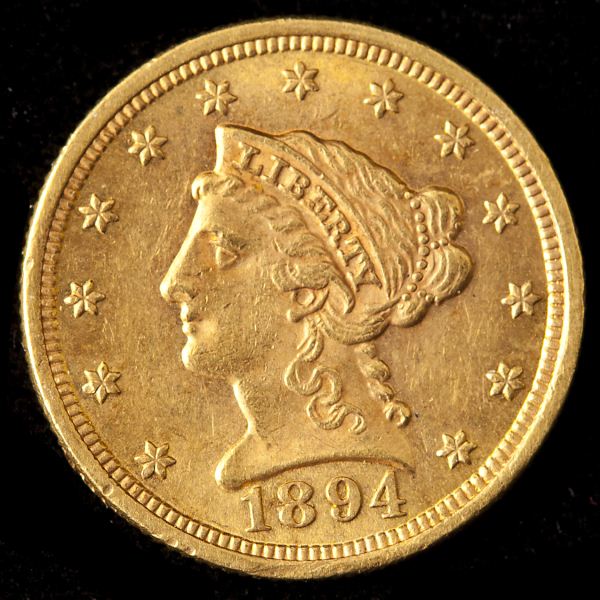 1894 $2.50 Gold Quarter Eagleuncertified