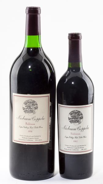 1978 & 1982 Niebaum Coppola2 total bottlesVintage