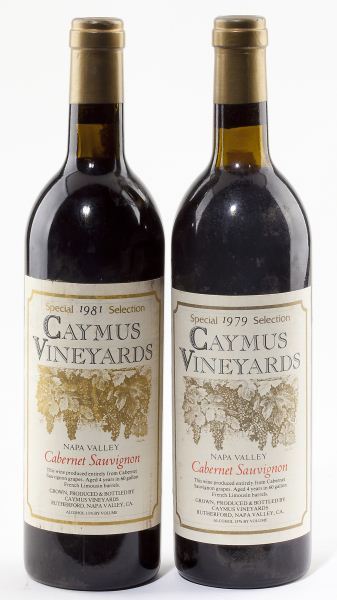 1979 & 1981 Caymus Vineyards2 total