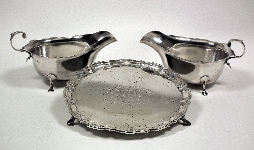 A pair of Edward VII silver oval 15b7c7