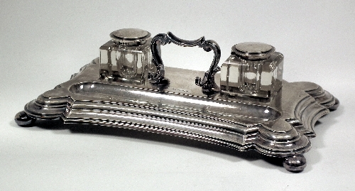 An Edward VII silver rectangular 15b7cf