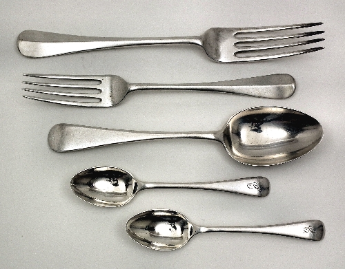 A set of six George V silver Old 15b7e9