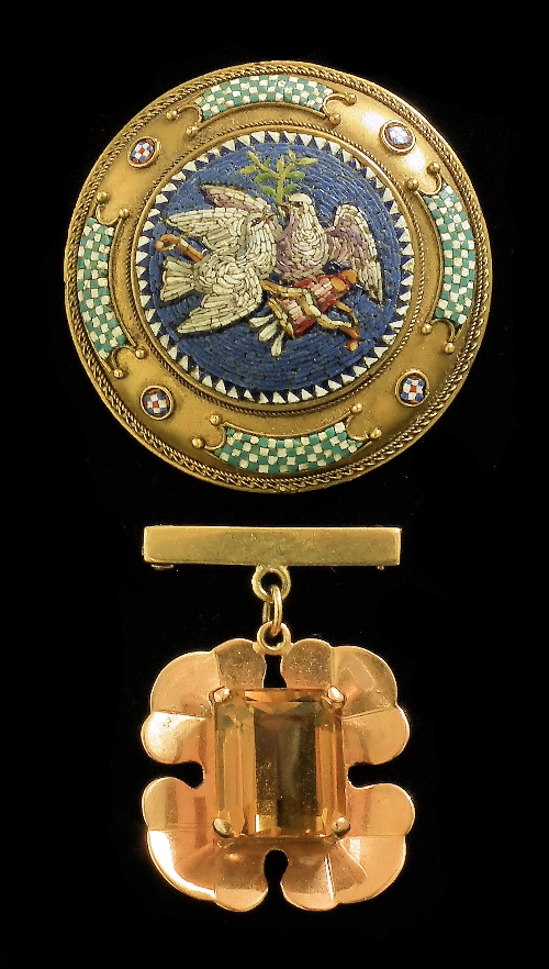 A late 19th Century gold coloured