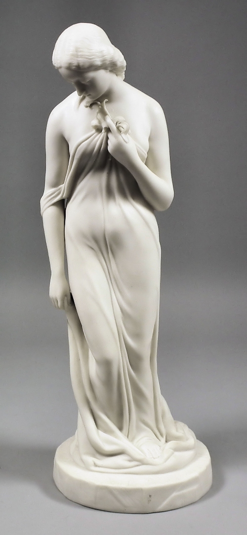 A 19th Century Parianware figure
