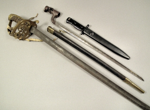 A Victorian Officers dress sword with