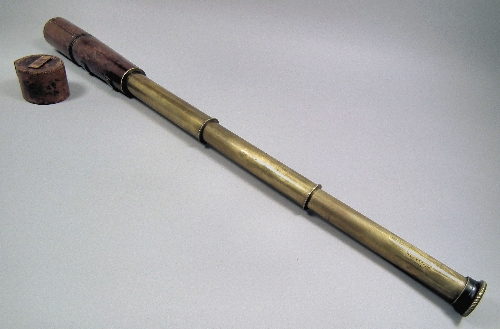 An early 20th Century brass three 15b974